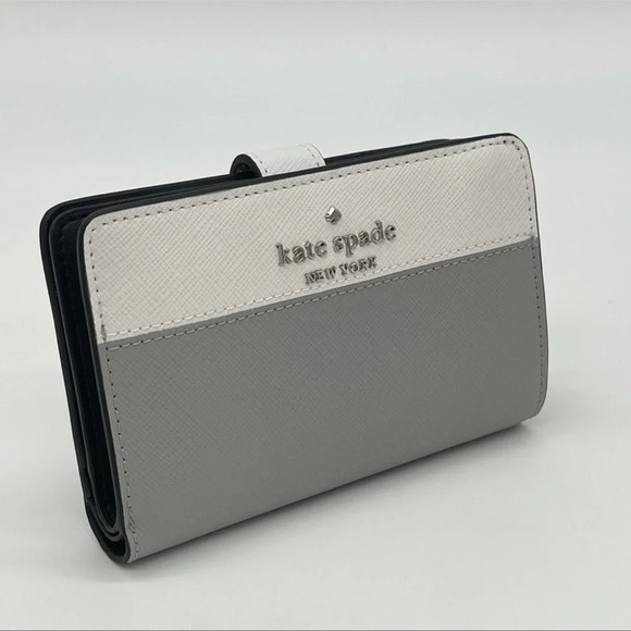 kate spade Handbags - Kate Spade Colorblock Medium Compact Bifold Wallet